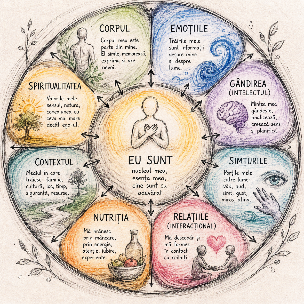Mandala Virginia Satir PsyTherapy.Ro