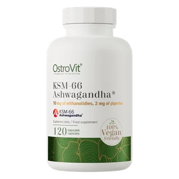 Ashwagandha KSM-66, 120 capsule, OstroVit